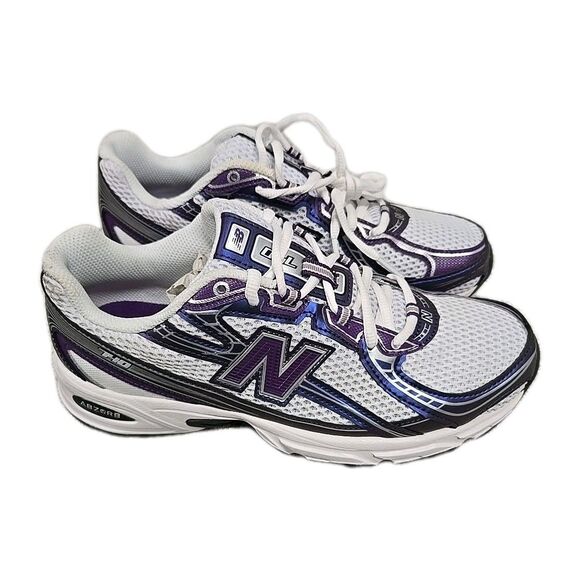 New Balance Shoes - New Balance 740 NB Sneakers Shoes White- Purple Women’s Size 7.5/ M-6 U740CG2-D